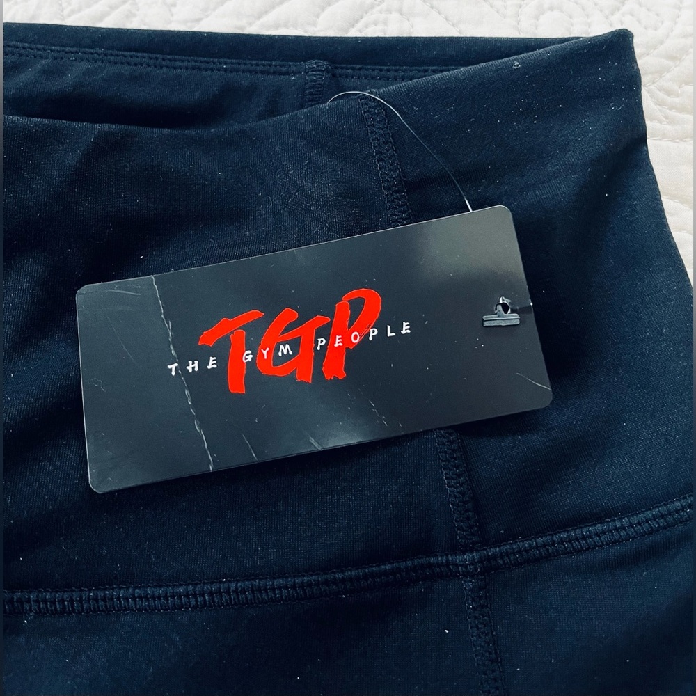 THE GYM PEOPLE (TGP) New With Tags Ladies Size XL High Waist Capri Leggings - Picture 5 of 8